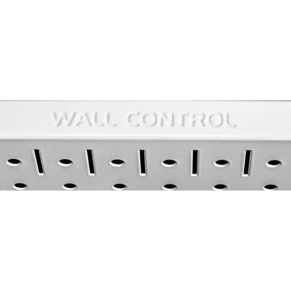 Wall Control 32 in. x 48 in. Metal Pegboard Standard Tool Storage Kit with White Pegboard and Black Peg Accessories