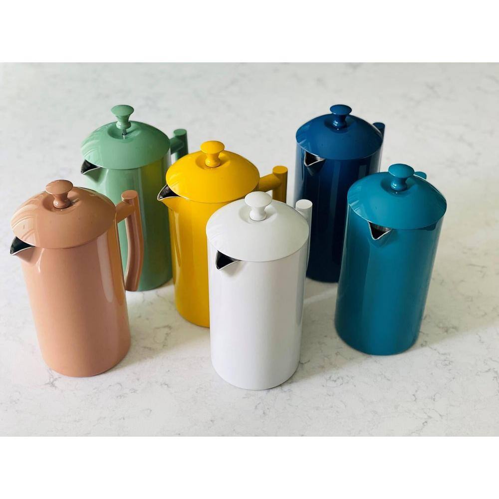 Frieling 4.25-Cup Snow White French Press Coffee Maker, 34 fl. oz.