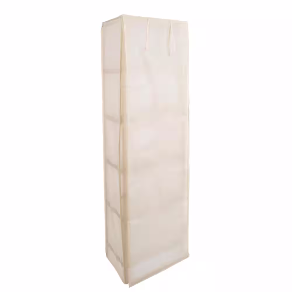 Lavish Home 5-Tier Wooden Shelving Unit with Removable Cover