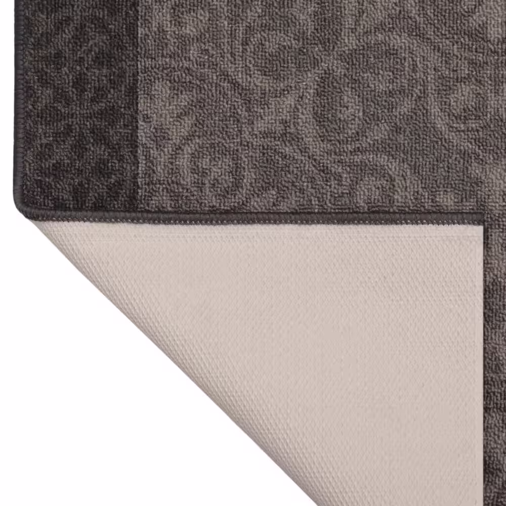 TrafficMaster Derbent Grey 26 in. x Your Choice Length Roll Stair Runner