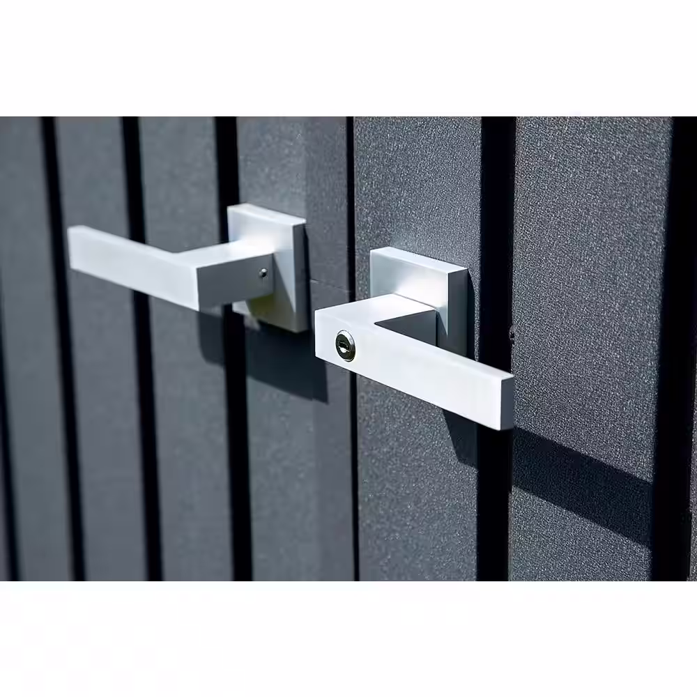 Arrow Elite Storage Shed 16 ft. W x 12 ft. D x 8 ft. H Metal Shed 192 sq. ft.