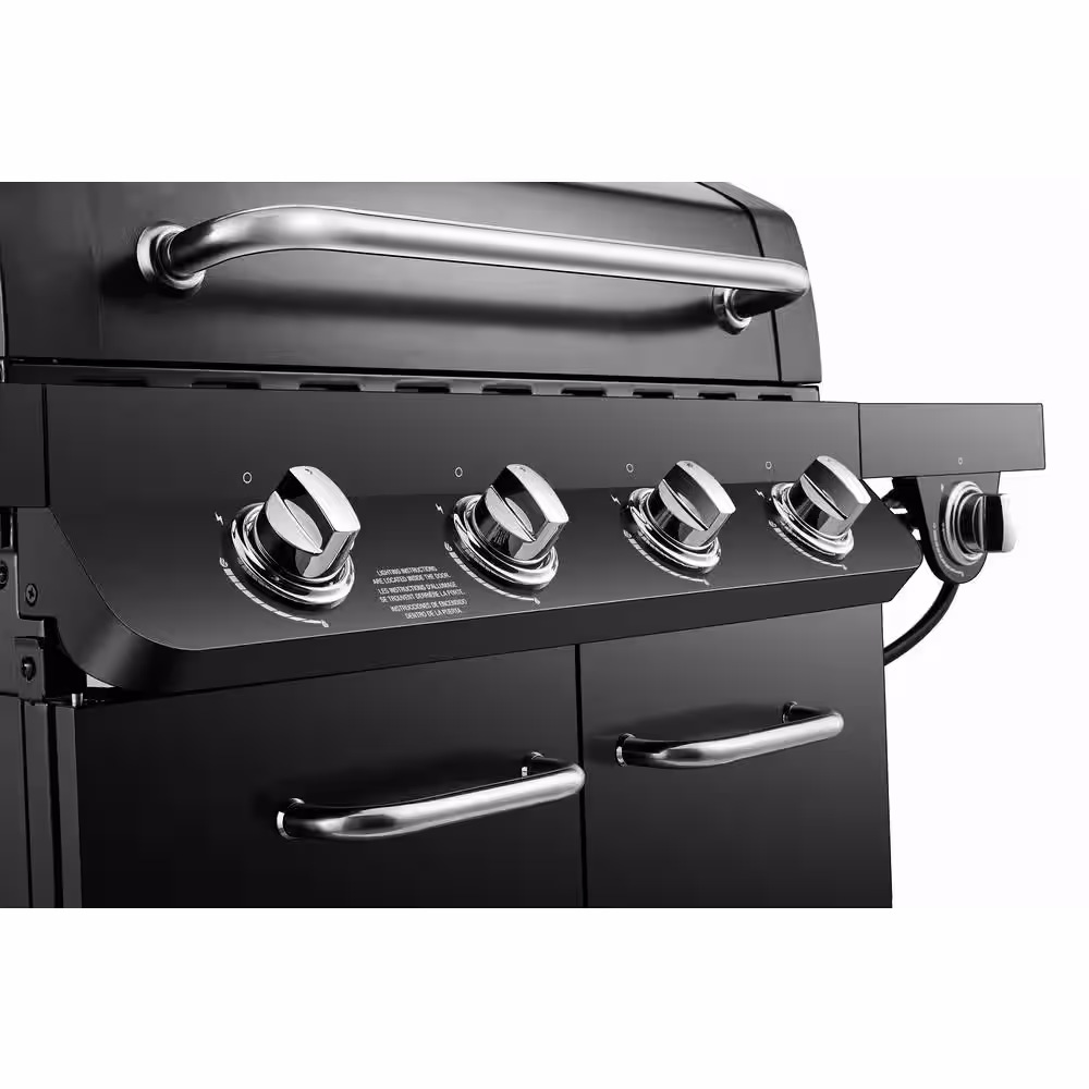 Dyna-Glo Premier 4-Burner Propane Gas Grill in Black