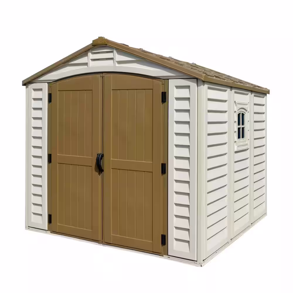 Duramax Building Products 8 ft. x 8 ft. DuraPlus with Foundation