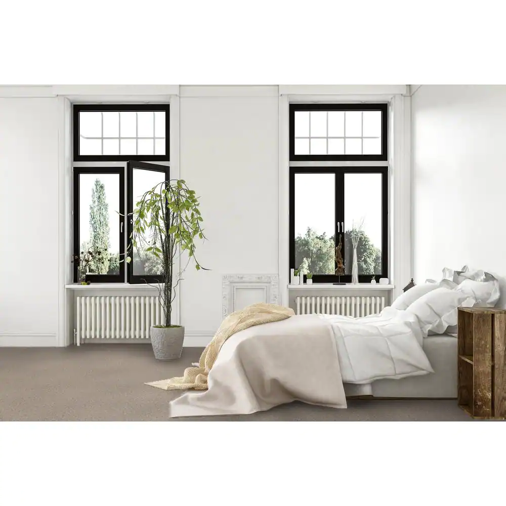 Home Decorators Collection Brightstone II - Jackpot - Beige 55 oz. SD Polyester Texture Installed Carpet