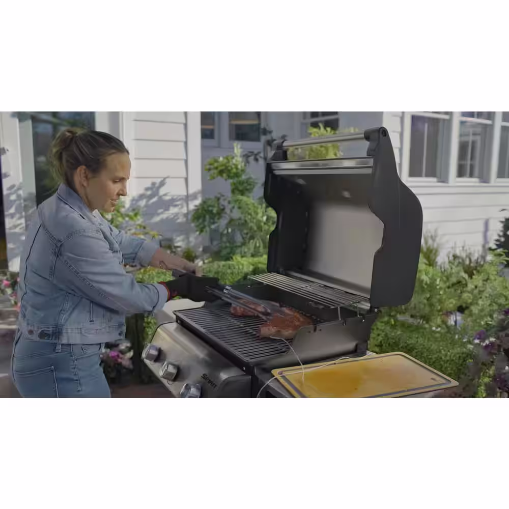 Weber Spirit SX-315 3-Burner Propane Gas Smart Grill in Stainless Steel