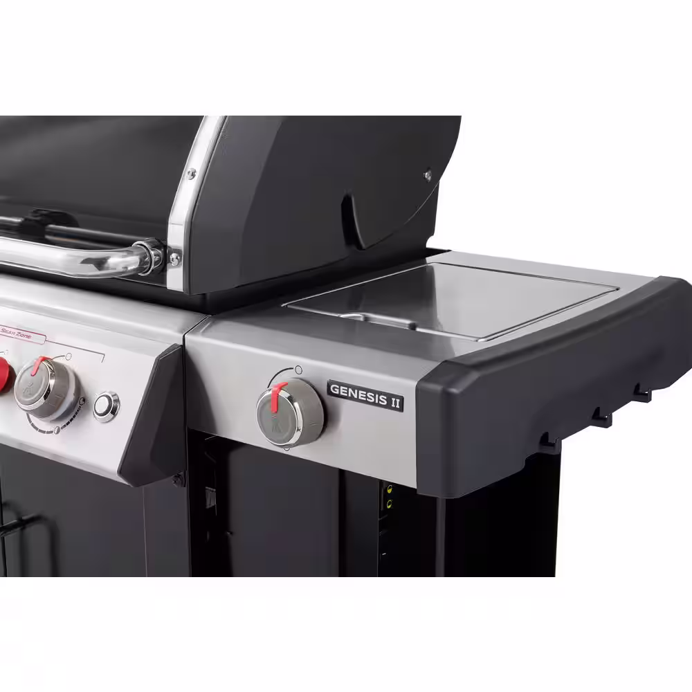 Weber Genesis II EX-335 3-Burner Natural Gas Smart Grill in Black