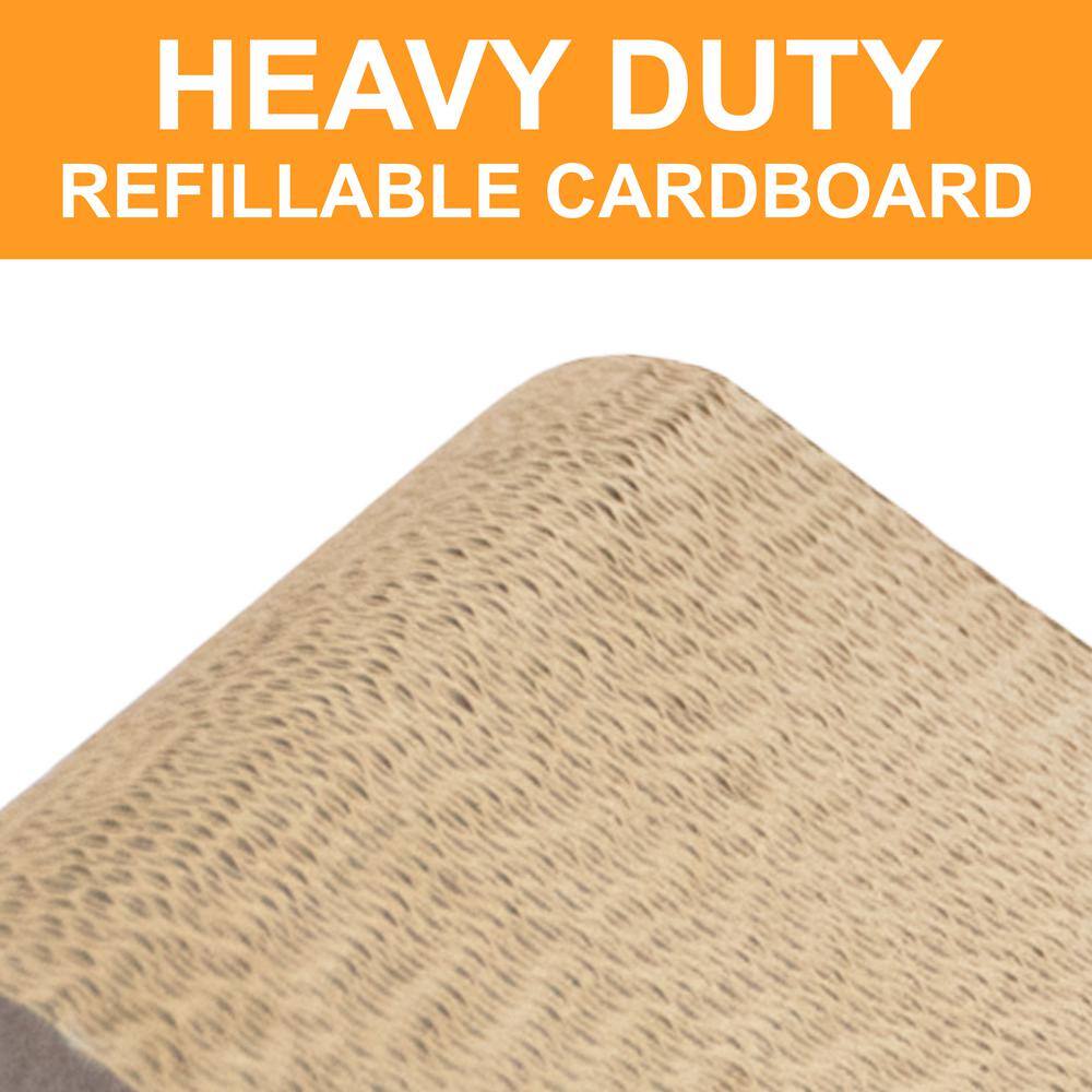 K and H Pet Products EZ Mount 11 in. x 20 in. x 2 in. Tan Scratcher Kitty Sill