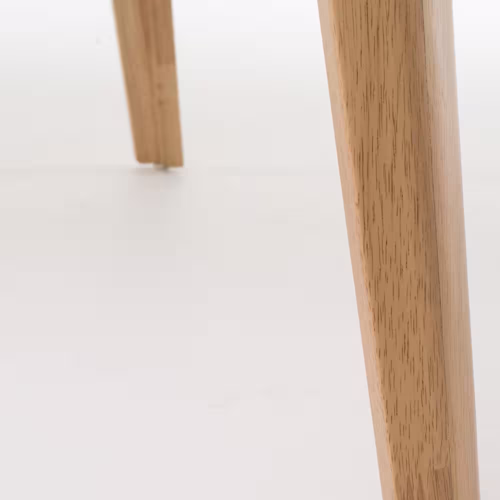 Noble House Idalia 5-Piece Light Beige and Natural Oak Dining Set