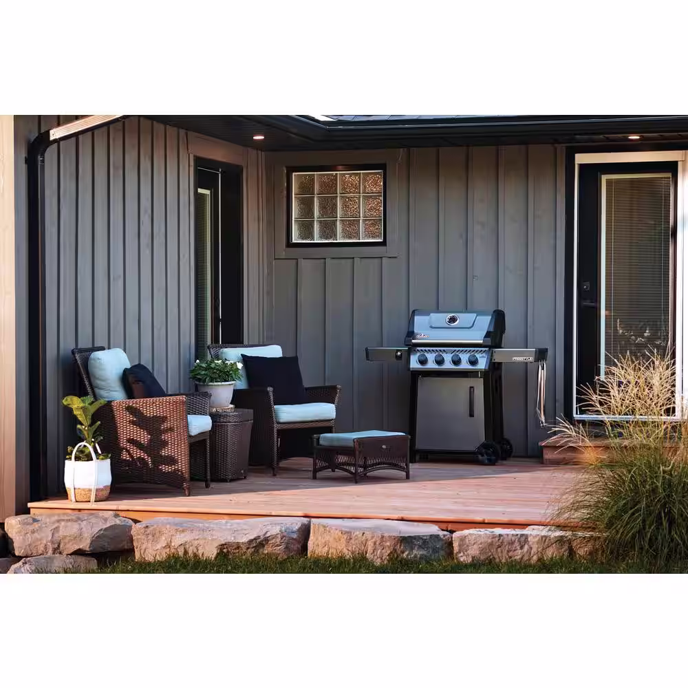 NAPOLEON Freestyle 425 4-Burner Propane Gas Grill in Graphite Grey