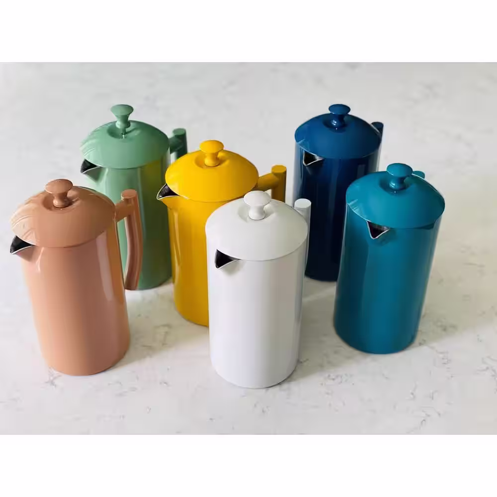 Frieling 4.25-Cups Dilly Bean Green, French Press Coffee Maker, 34 fl. oz.