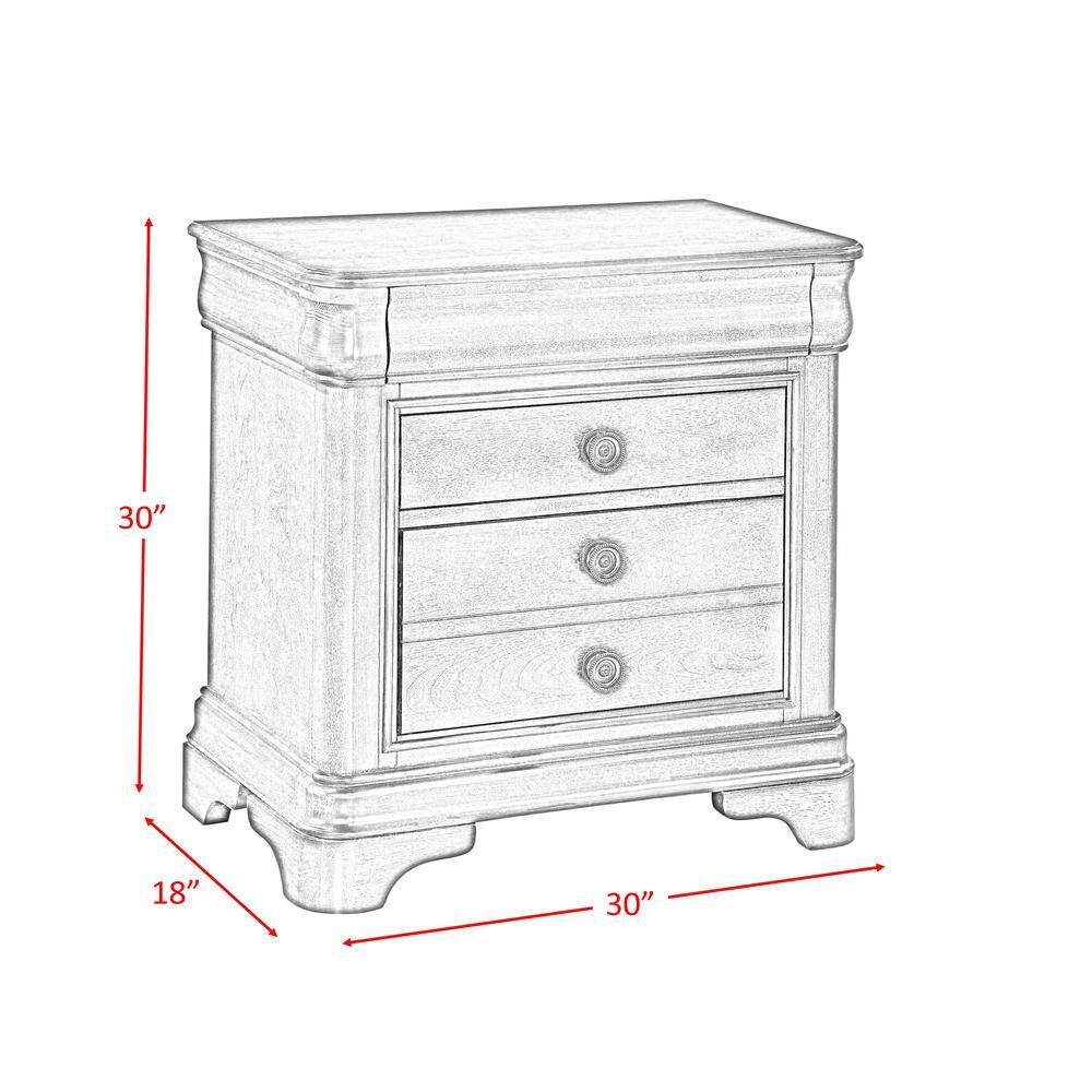 Picket House Furnishings Conley Cherry 2-Drawer Nightstand