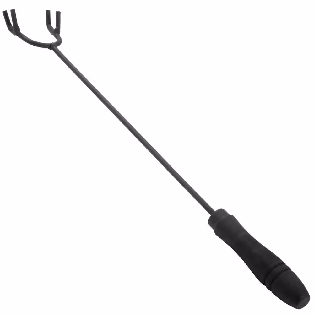 Pure Garden 37 in. Steel Rectangular Tile Fire Pit with Cover