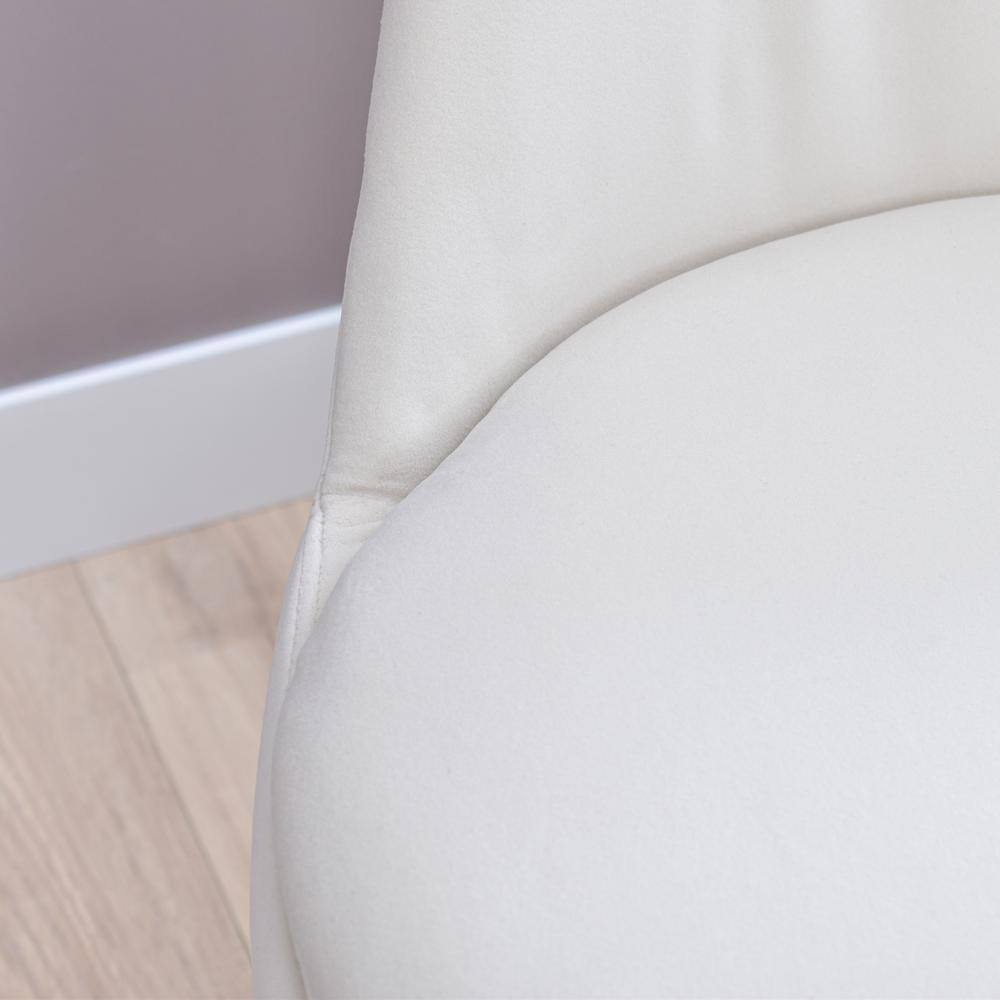 Homy Casa Stocker Beige Upholstered Dining Chair (Set of 2)