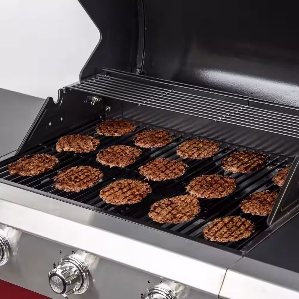 Dyna-Glo 3-Burner Propane Gas Grill in Red