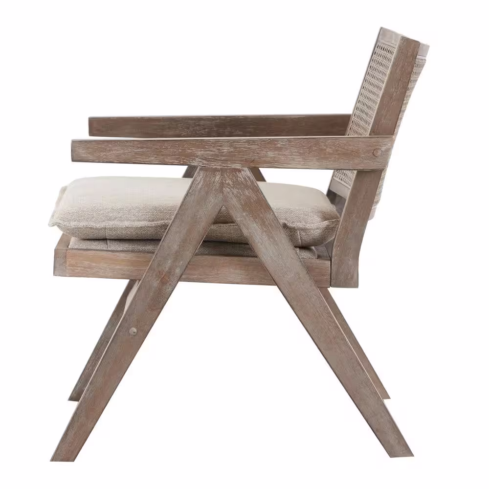 INK+IVY Ventura Grey Mid-Century Accent Arm Chair