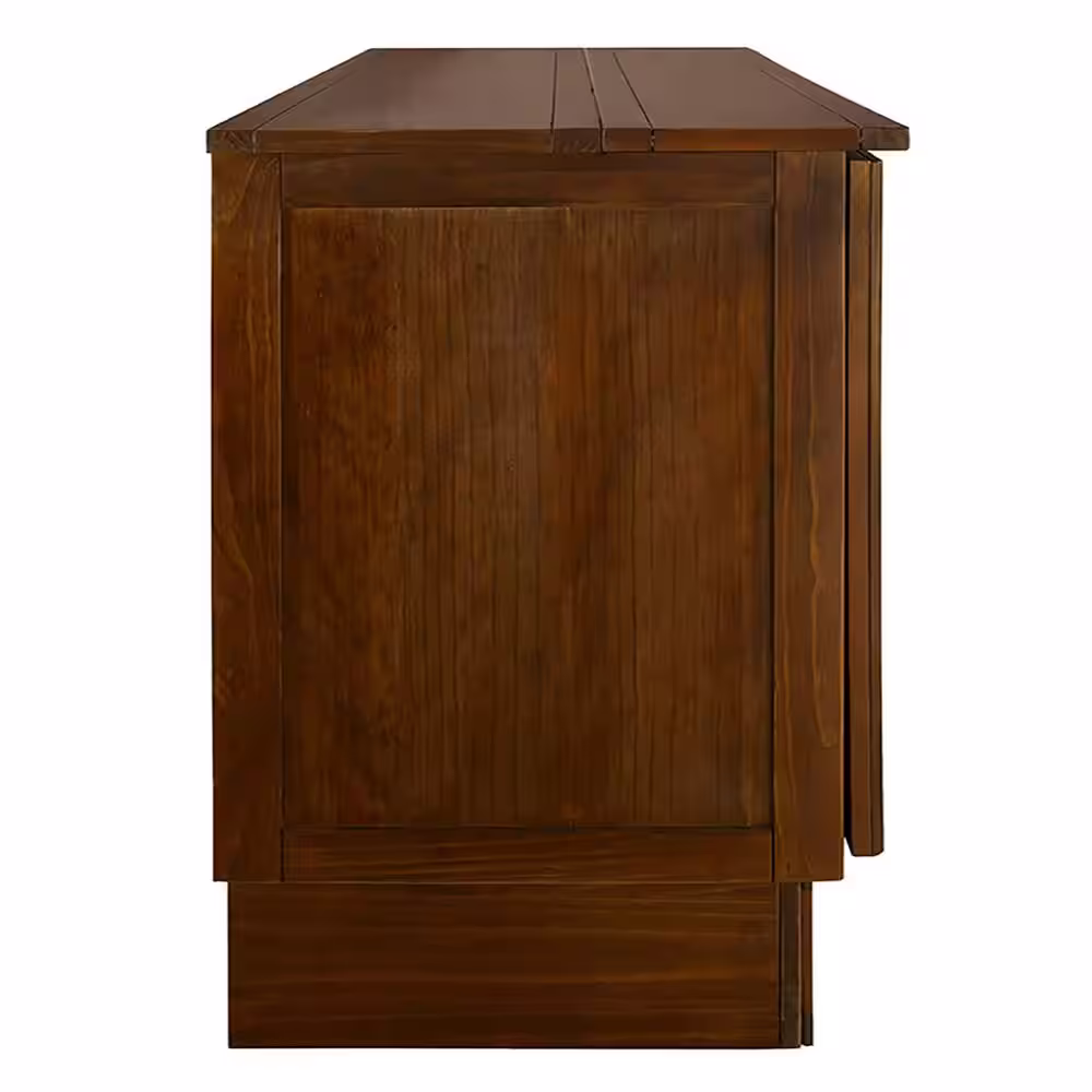 Creden-ZzZ Bridgeport Brown Queen Platform Bed with Storage Drawer