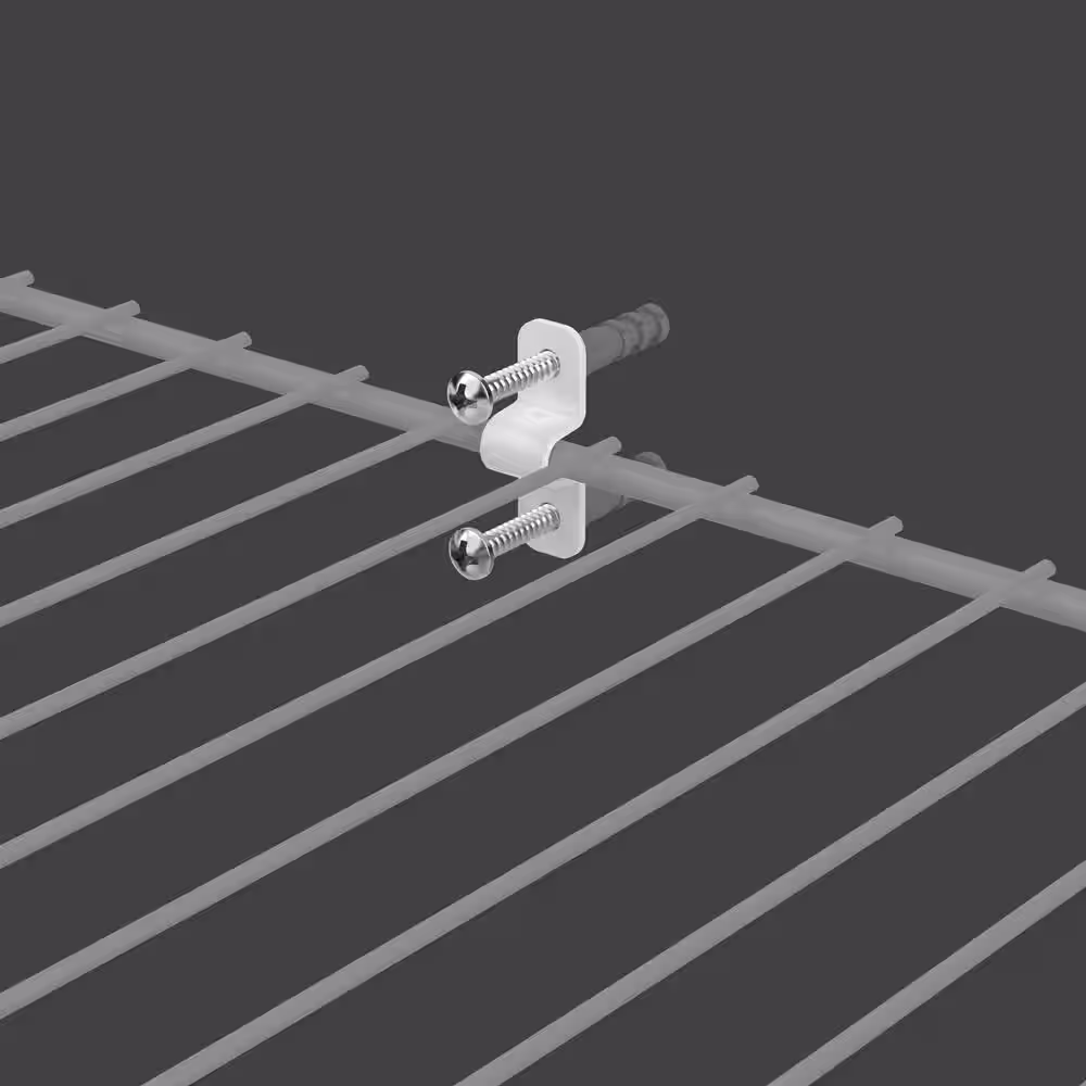 ClosetMaid ProPack Metal Shelf Cable Clips (200-Piece)