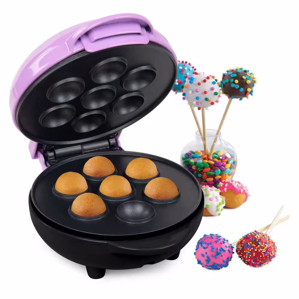 Nostalgia MCKP5VP MyMini Cake Pop Maker, Purple