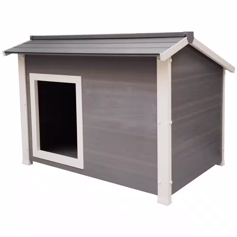 New Age Pet XL Insulated Dog House Canine Cabin II