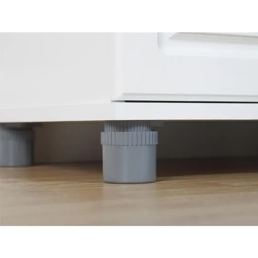 SystemBuild Trailwinds Wood Freestanding Garage Cabinet in White (16 in. W x 38 in. H x 15 in. D)