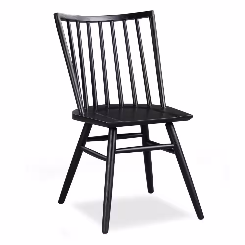 Poly and Bark Black Talia Dining Chair