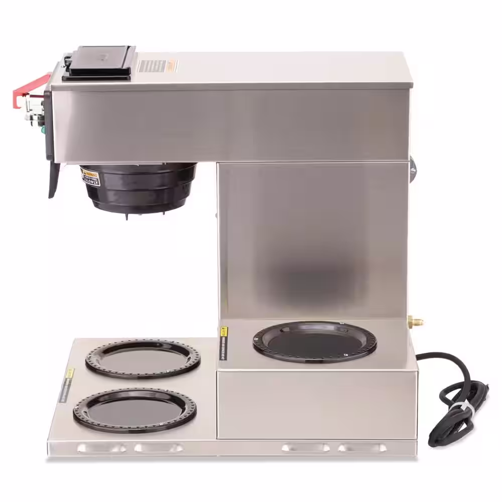 Bunn 12-Cup Automatic Commercial Coffee Brewer with 3-Warmers