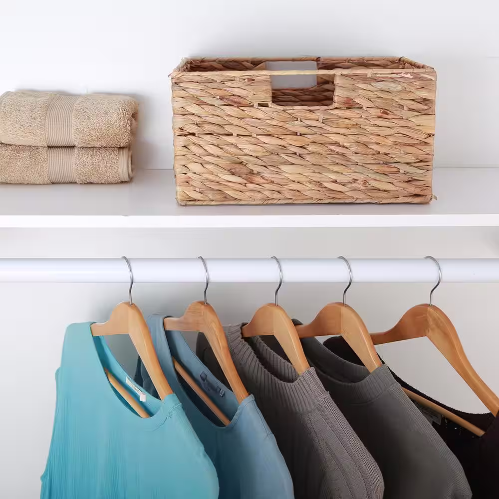 Everbilt 96 in. W White Heavy-Duty Steel Closet Rod