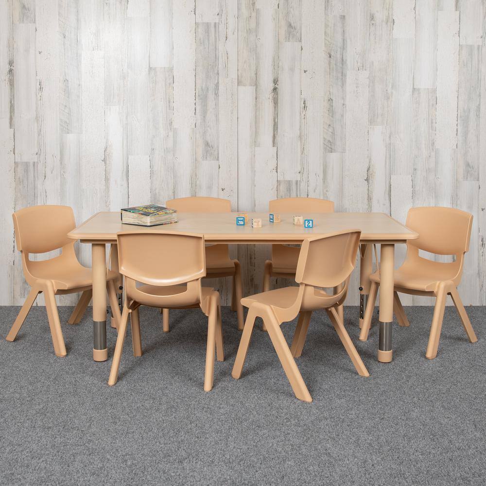 Carnegy Avenue Natural Kids' Table and Chair Set
