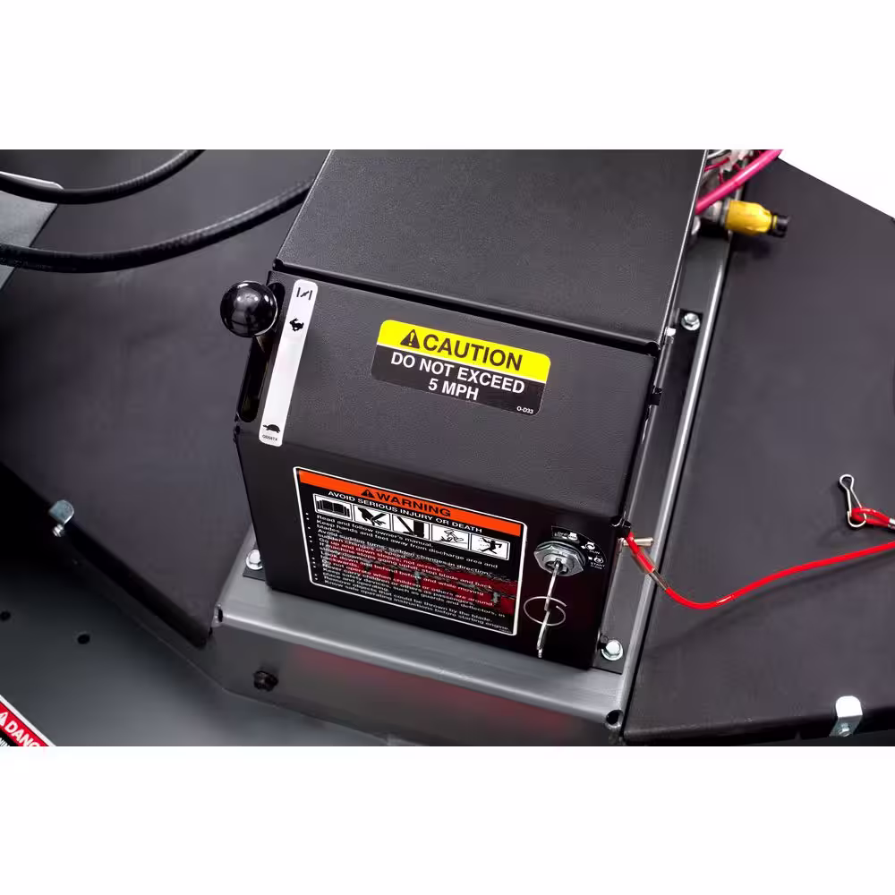 SWISHER 60 in. 15.5-HP 500 cc Briggs & Stratton Electric Start Pull-Behind Finish Cut Lawn Mower