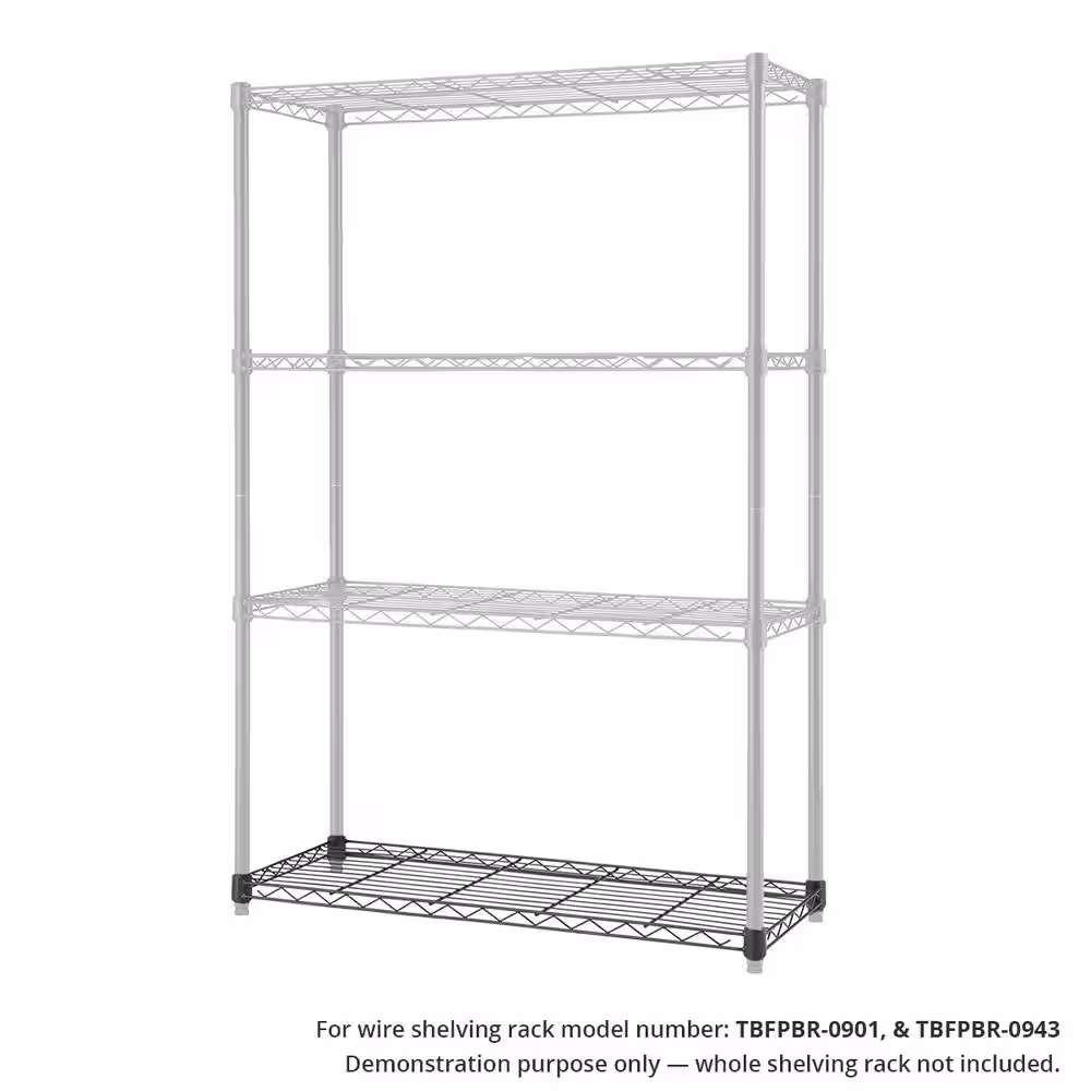 TRINITY 36 in. W x 14 in. D Individual NSF Dark Bronze Shelf