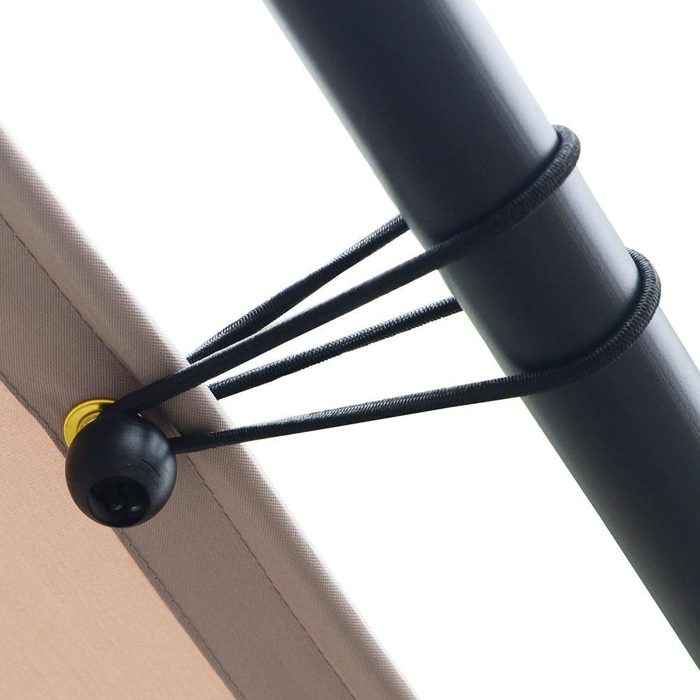 None 11 ft. x 11 ft. Steel Butterfly Gazebo