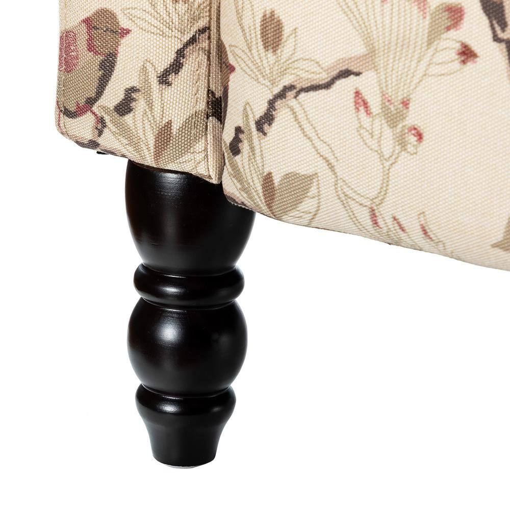 JAYDEN CREATION Celia Bird Wing Back Manual Recliner