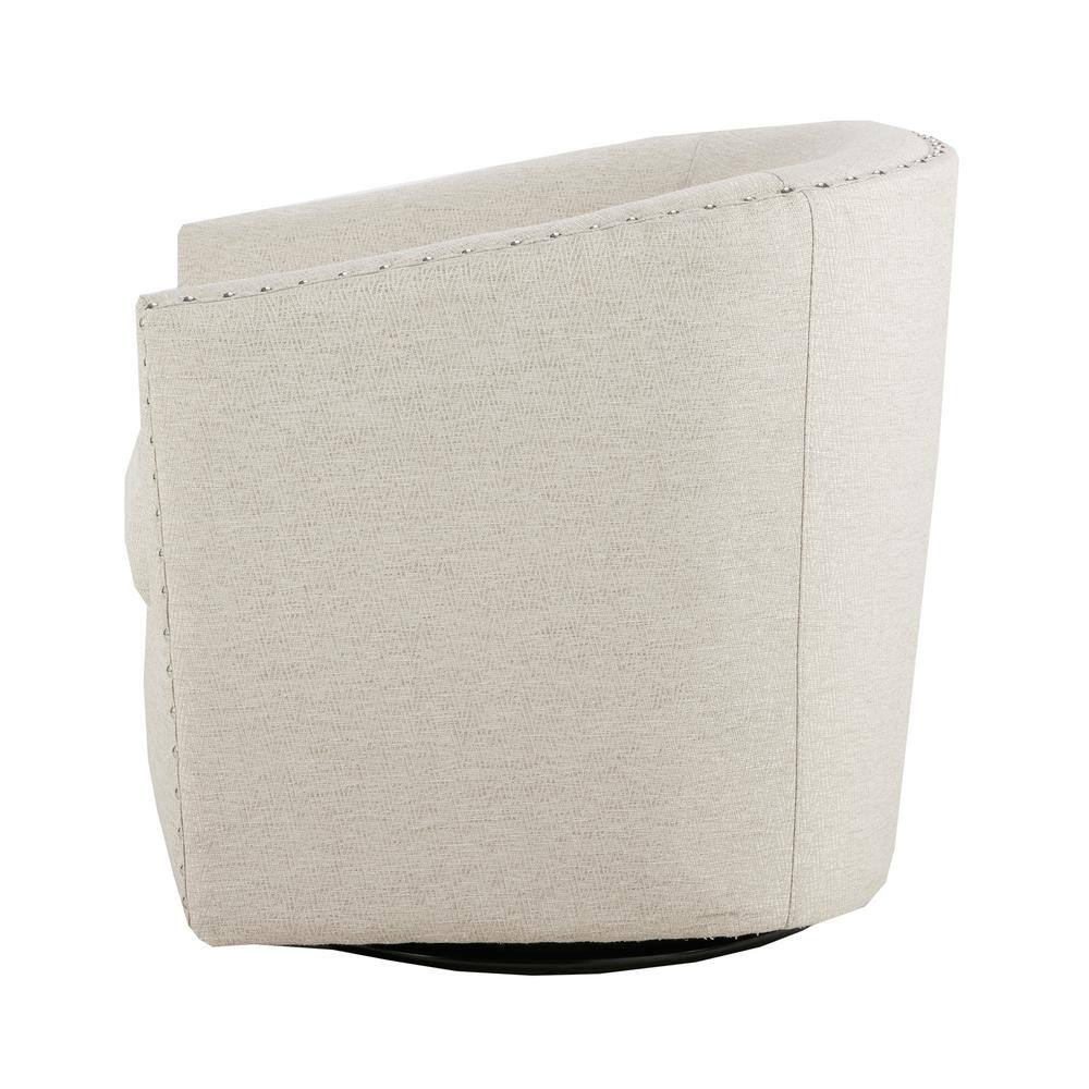 Madison Park Memo Natural Multi 360Â° Swivel Chair