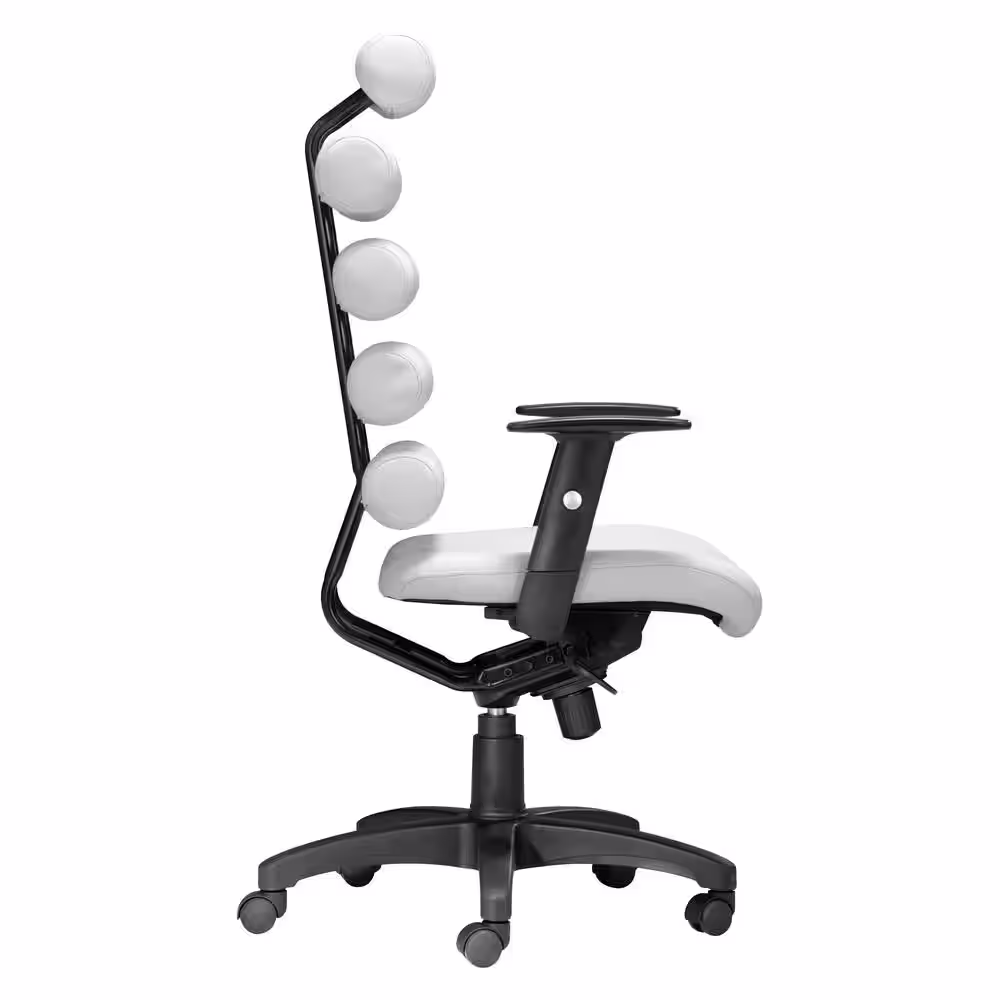 ZUO Unico White Office Chair