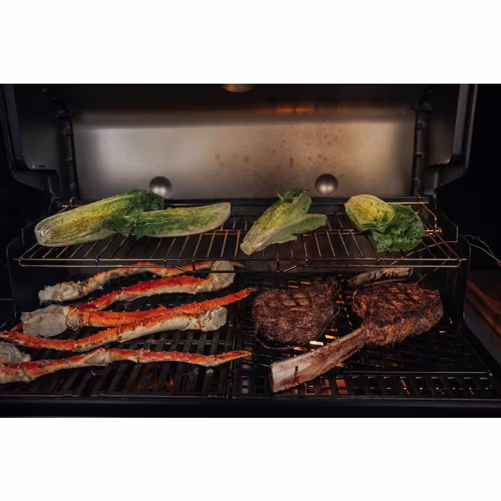 Weber Genesis Smart EX-325s 3-Burner Natural Gas Grill in Black with Smart Technology