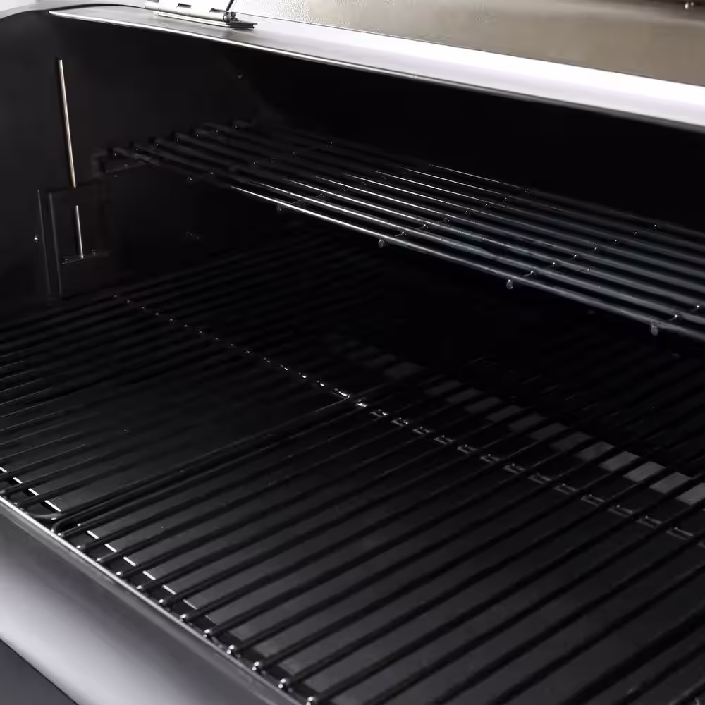 Royal Gourmet 6-in-1 Wood Pellet Grill with Intelligent Digital Control, Bronze and Black