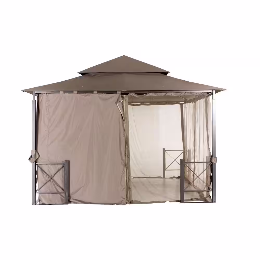 Hampton Bay Replacement Canopy Outdoor Patio for 12 ft. x 12 ft. Harbor Gazebo