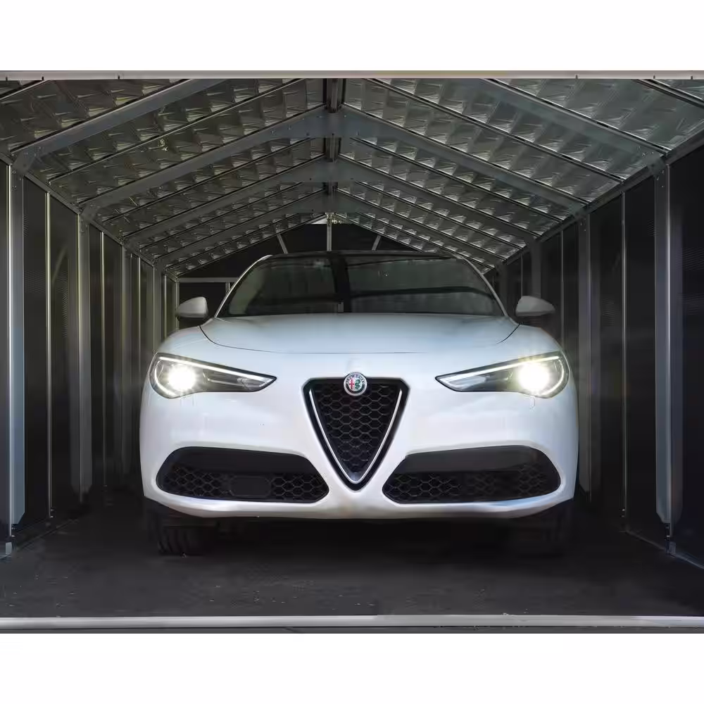 CANOPIA by PALRAM Yukon 11 ft. x 21 ft. Dark Gray Garage Shed