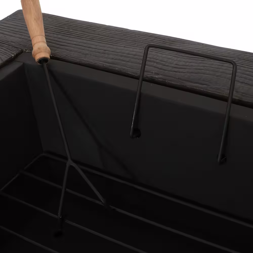 Noble House Berwick 29 in. Gray Wood Burning Fire Pit