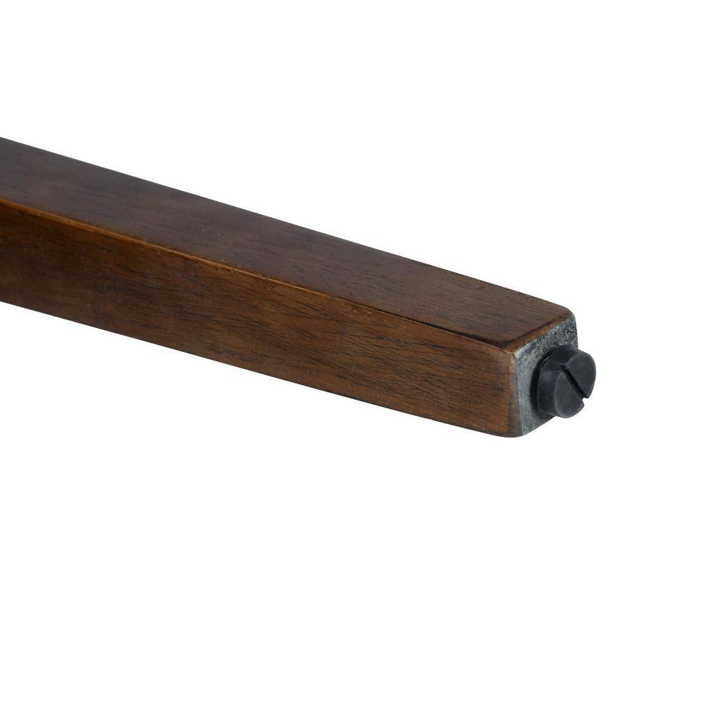 Homy Casa Lowe White Upholstered Dining Chairs(Set of 2)