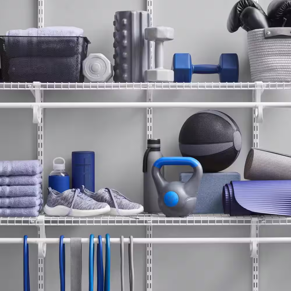 Everbilt 60 in. Regular Duty Vertical Rail Shelving Hardware