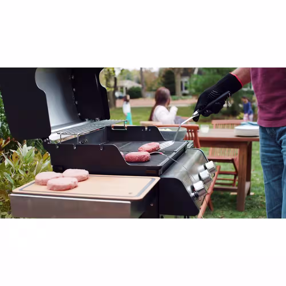 Weber Spirit SX-315 3-Burner Propane Gas Smart Grill in Stainless Steel