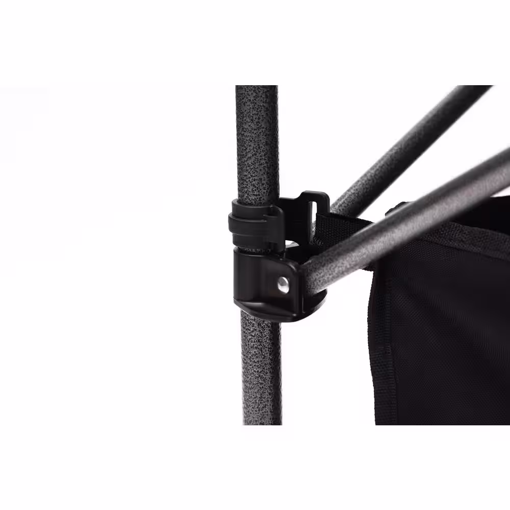 None 44.46 in. Black Aluminum Lightweight Roll-Up Rectangular Folding Outdoor Picnic Table with Carrying Bag