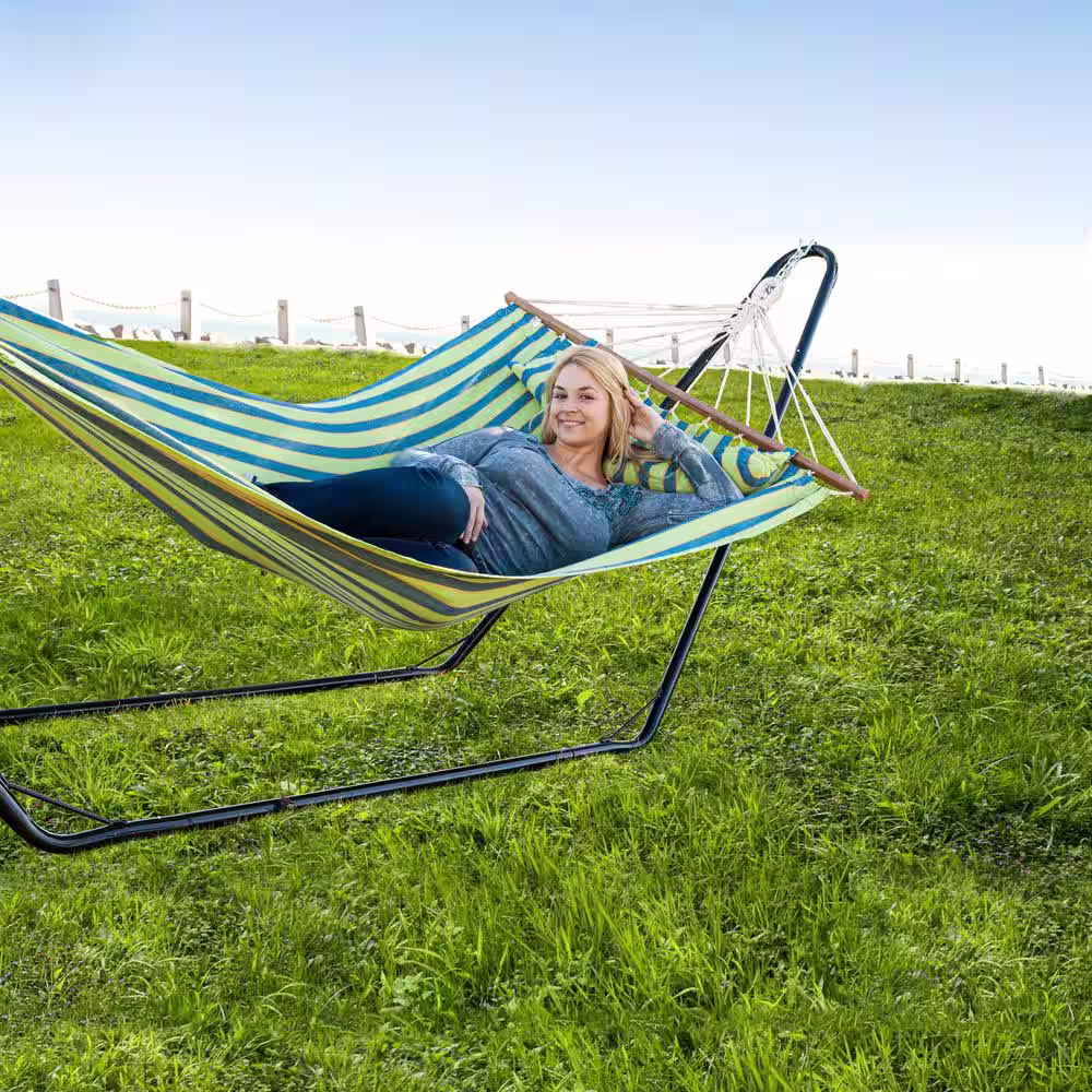 BLISS HAMMOCKS 10 ft. L Heavy-Duty Metal Hammock Stand