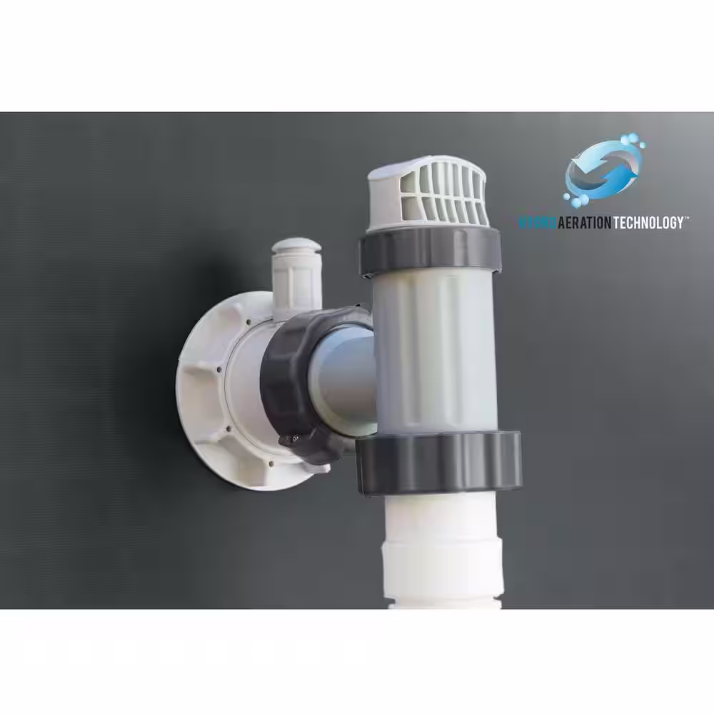 Intex 24 ft. x 12 ft. x 52 in. Rectangle Ultra XTR Frame Swimming Pool with Robot Vacuum