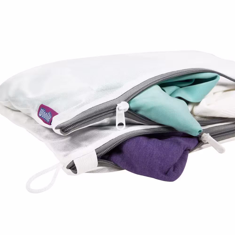 Woolite Sanitized Twin Compartment Wash Bag