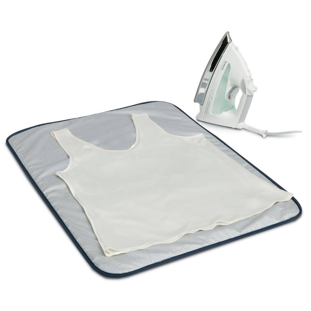 HOUSEHOLD ESSENTIALS Non-Slip Foam Backed Ironing Blanket