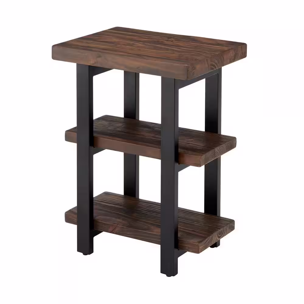 Alaterre Furniture Pomona Rustic Natural End Table
