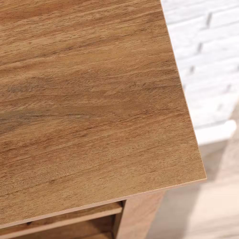 SAUDER Sindoori Mango 5-Shelf Bookcase with Doors