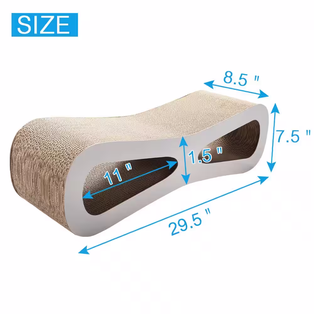 COZIWOW Cat Scratching Post Lounge